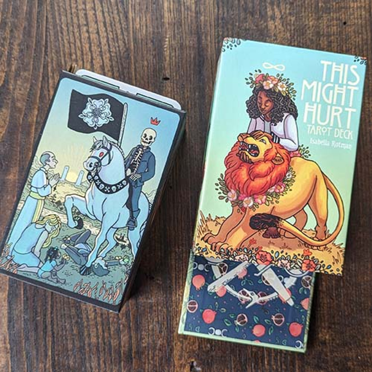 This Might Hurt Tarot Deck by Isabella Rotman